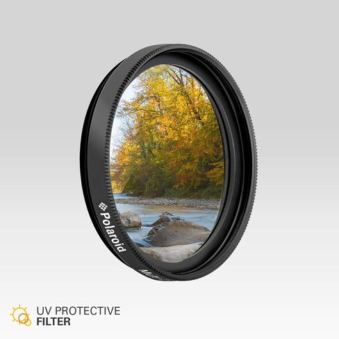 Polaroid Optics 82mm UV Filter | Protective Ultraviolet Filter Absorbs Haze, Improves Images & Shields Lens from Atmospheric Damage | Slim Multi-Coated Glass in Saudi Arabia