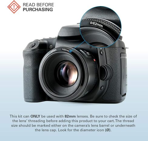 Polaroid Optics 82mm UV Filter | Protective Ultraviolet Filter Absorbs Haze, Improves Images & Shields Lens from Atmospheric Damage | Slim Multi-Coated Glass in Saudi Arabia