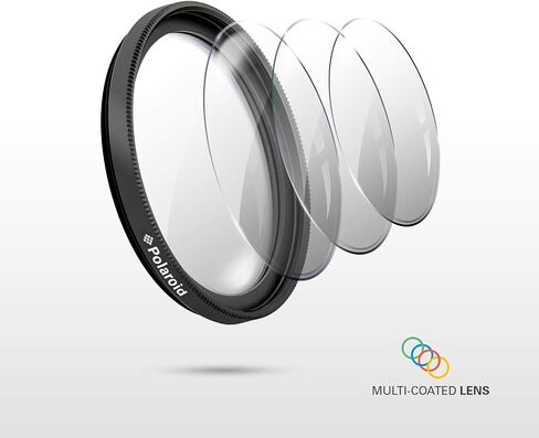 Polaroid Optics 82mm UV Filter | Protective Ultraviolet Filter Absorbs Haze, Improves Images & Shields Lens from Atmospheric Damage | Slim Multi-Coated Glass in Saudi Arabia