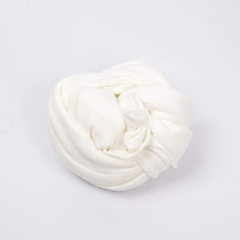 Newborn Baby Photo Props Blanket Stretch Knit Double-Side Wrap for Boys Girls Photography Shoot (White) in Kuwait