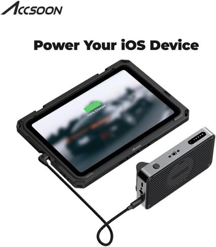 Accsoon SeeMo Pro Camera Video Converter HD SDI HDMI 1080p 60fps iPad Adapter MFi Certified iOS 12.0 or Later Monitoring Recording Streaming via Lightning or USB-C Cable in Saudi Arabia