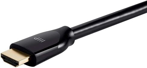 كابل HDMI ممتاز معتمد من Monoprice 115428 - 6 أقدام - أسود، 4K@60 هرتز، HDR، 18 جيجابت في الثانية، 28AWG، YUV 4:4:4، دفق فيديو مزدوج، متوافق مع مشغل DVD (عبوة من قطعتين) in Kuwait
