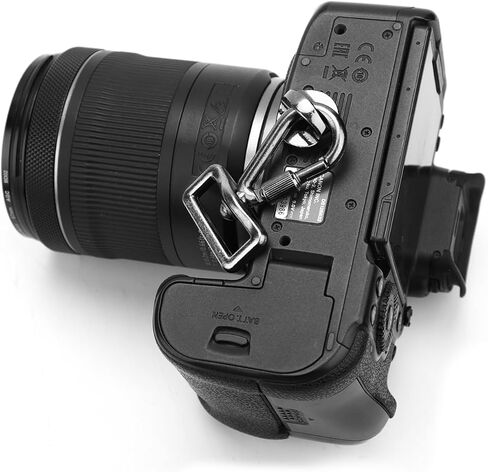 NQEUEPN 2 قطعة براغي معدنية سريعة التركيب، مجموعة خطاف حزام الكتف لكاميرا SLR براغي تثبيت الكاميرا 1/4 برغي محول حزام الكاميرا لملحقات حزام الكتف لرقبة الكاميرا in Kuwait