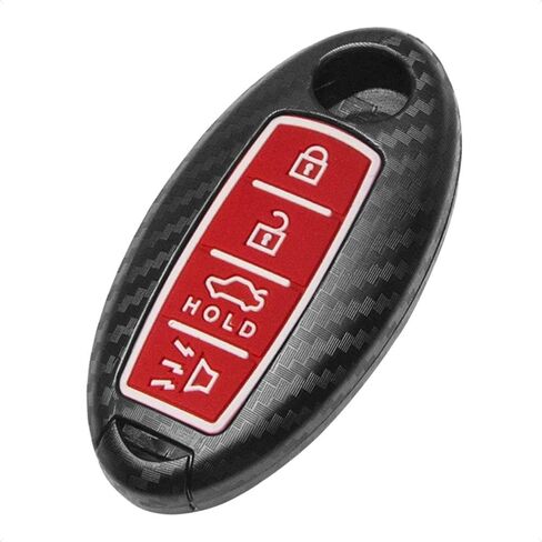TANGSEN Smart Key Fob Case Cover Compatible with Infiniti EX FX X G JX M Q QX Series Nissan Altima Coupe Armada GT-R Maxima Murano Cross CABRIOLET Pathfinder Rogue 4 Button Keyless Entry Remote in Saudi Arabia