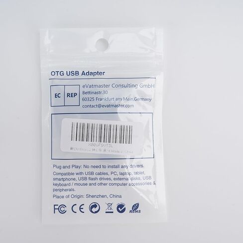 محول Seminer USB C إلى Micro USB (4 حزم)، موصل تحويل من النوع C أنثى إلى Micro USB ذكر مع حبل متوافق مع Samsung Galaxy S7/S7 Edge، وأجهزة Micro USB، أسود in Saudi Arabia