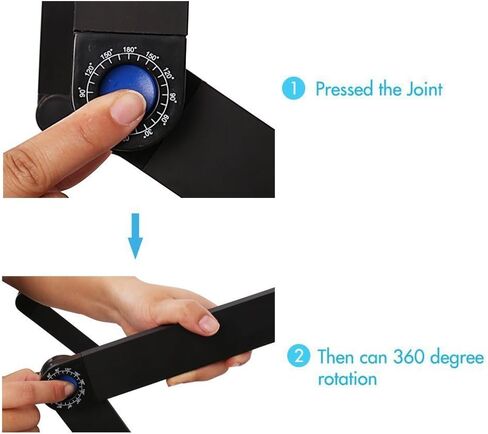 طاولة لاب توب، طاولة سرير قابلة للتعديل، حامل لاب توب للكمبيوتر، محطة عمل محمولة لحمل النوت بوك، حامل للقراءة مع مروحتين تبريد لوحدة المعالجة المركزية وقاعدة ماوس في السرير والكنبة والمكتب in Kuwait