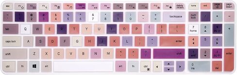 Silicone Keyboard Cover Skin for Logitech MK470 MK580 (Pink Link) in Kuwait