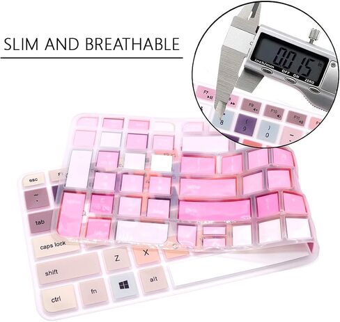 Silicone Keyboard Cover Skin for Logitech MK470 MK580 (Pink Link) in Kuwait
