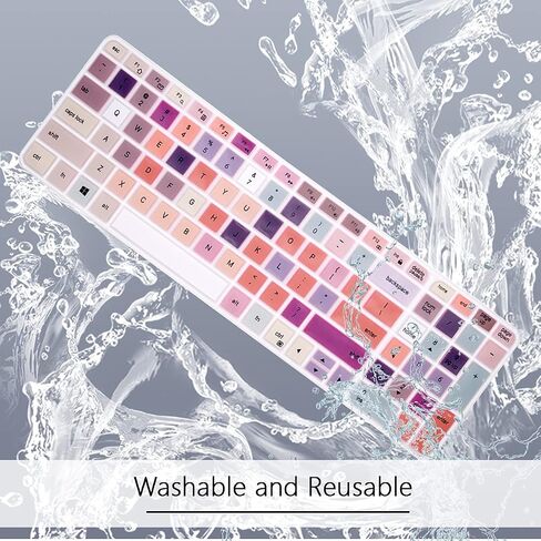 Silicone Keyboard Cover Skin for Logitech MK470 MK580 (Pink Link) in Kuwait