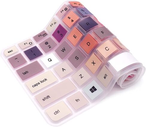 Silicone Keyboard Cover Skin for Logitech MK470 MK580 (Pink Link) in Kuwait