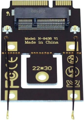 ChenYang M.2 Key-A NGFF to Mini PCI-E PCI Express Converter Adapter for 9260 8265 7260 WIFI6 WIFI7 AC Card in Kuwait