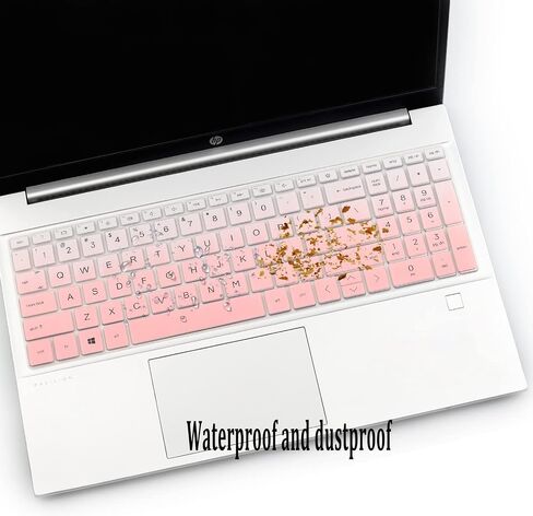 HP Keyboard Cover Skin for 15.6" Laptop - Pavilion 15, 17z Series - Black in Saudi Arabia