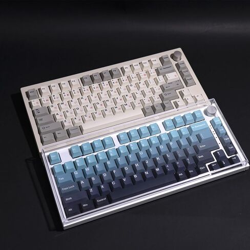 غطاء غبار للوحة مفاتيح الألعاب من GEKUCAP غطاء شفاف للوحة المفاتيح من الأكريليك الفاخر 75 مفتاحًا غطاء لوحة مفاتيح ميكانيكي مضاد للقطط للوحة المفاتيح الميكانيكية للألعاب (320 مم * 135 * 23 مم) in Kuwait