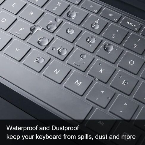 TPU Keyboard Cover for Microsoft Surface Pro 9 /Pro 8 13" - 2022 2021 Release Touchscreen, Microsoft Surface Pro X 13" Keyboard Protector Skin, US(ANSI) Layout in Kuwait