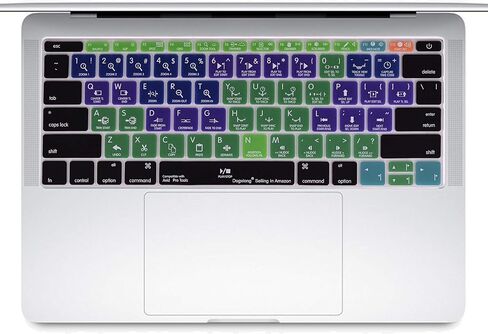 Avid Pro Tools Keyboard Cover Skin for MacBook 12 Inch (No-TouchBar & No-Touch ID) A1534; MacBook Pro 13 Inch A1708 2016[No-TouchBar & No-Touch ID] in Kuwait