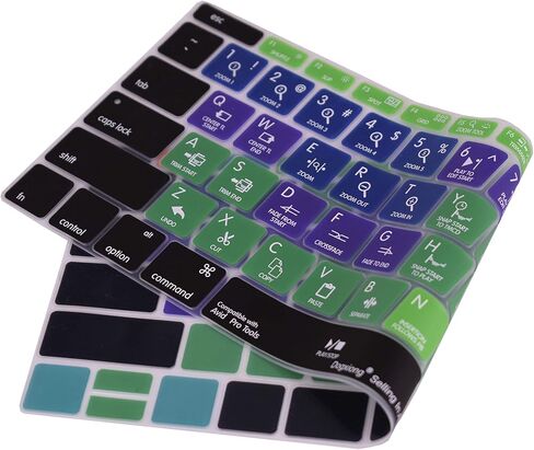 Avid Pro Tools Keyboard Cover Skin for MacBook 12 Inch (No-TouchBar & No-Touch ID) A1534; MacBook Pro 13 Inch A1708 2016[No-TouchBar & No-Touch ID] in Kuwait