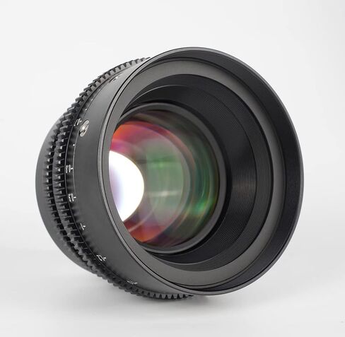 7artisans 50mm T1.05 Cine Lens,Manual Focus Large Aperture for Sony-E-Mount Camera in Saudi Arabia