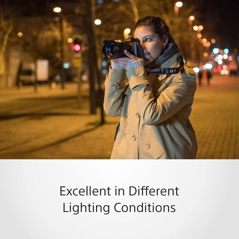 سوني FE 24 ملم f/1.4 جي ام | إطار كامل، زاوية واسعة، عدسة أساسية (SEL24F14GM) باللون الأسود in Saudi Arabia