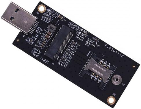 CY Adapter Mini PCI-E Wireless WWAN to USB Adapter Card with SIM Card Slot Module Testing Tools for 3G/4G/5G LTE Wireless Module Modem Card in Kuwait