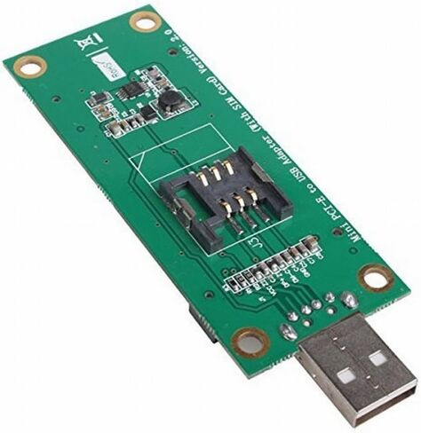 CY Adapter Mini PCI-E Wireless WWAN to USB Adapter Card with SIM Card Slot Module Testing Tools for 3G/4G/5G LTE Wireless Module Modem Card in Kuwait