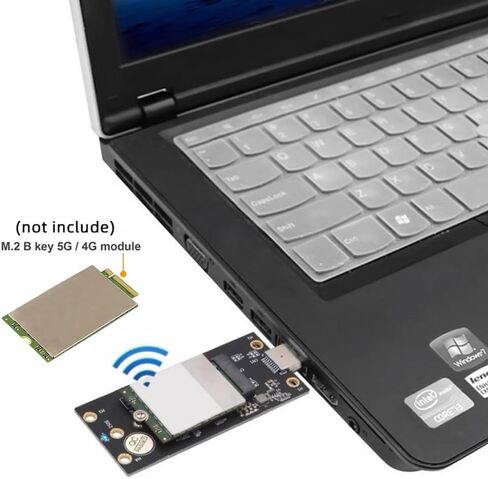 CY Adapter Mini PCI-E Wireless WWAN to USB Adapter Card with SIM Card Slot Module Testing Tools for 3G/4G/5G LTE Wireless Module Modem Card in Kuwait