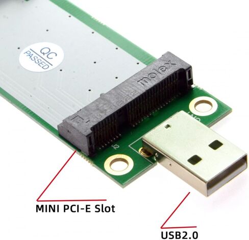 CY Adapter Mini PCI-E Wireless WWAN to USB Adapter Card with SIM Card Slot Module Testing Tools for 3G/4G/5G LTE Wireless Module Modem Card in Kuwait