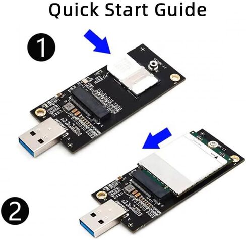 CY Adapter Mini PCI-E Wireless WWAN to USB Adapter Card with SIM Card Slot Module Testing Tools for 3G/4G/5G LTE Wireless Module Modem Card in Kuwait