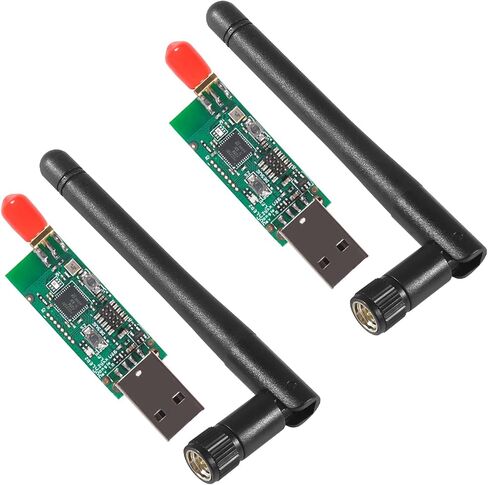 AITIAO 2Pcs Zigbee CC2531 Sniffer USB Dongle Bluetooth 4.0 Wireless Zigbee Analyzer Module with External Antenna in Saudi Arabia