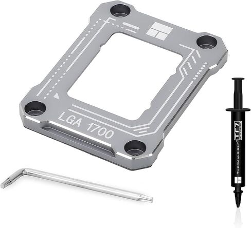 Thermalright Intel 12th/13th Generation LGA1700 Anti-Bending Buckle, Curved Pressure Plate, CPU Fixing Buckle, Fully Fitted and Fixed Without Trace Installation (Gray) in Saudi Arabia