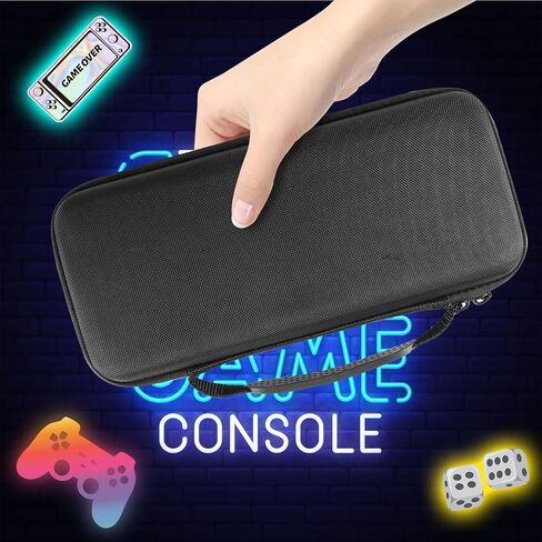 Jusy متوافق مع حقيبة ASUS ROG Ally المحمولة، مقاومة للصدمات والخدش ومضادة للماء وحقيبة تخزين صلبة للحمل لجهاز ROG Ally 7 بوصة (أسود) in Kuwait