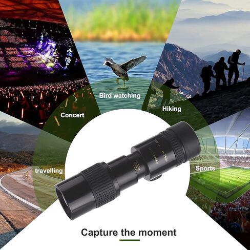 MoYinG 10-300x30 Zoom Monoculars قوة متغيرة، رؤية طويلة جدًا، تركيز مزدوج عالي الطاقة احترافي، ملحقات الهاتف، خفيف الوزن، ملحقات التصوير الفوتوغرافي في الهواء الطلق، صيد استكشاف السفر، هدية in Kuwait