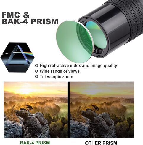 MoYinG 10-300x30 Zoom Monoculars قوة متغيرة، رؤية طويلة جدًا، تركيز مزدوج عالي الطاقة احترافي، ملحقات الهاتف، خفيف الوزن، ملحقات التصوير الفوتوغرافي في الهواء الطلق، صيد استكشاف السفر، هدية in Kuwait