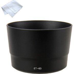 Fotasy Bayonet Lens Hood for Canon EF-S 55-250mm f/4-5.6 IS STM Lens, ET63 Replacement in Saudi Arabia