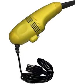 مكنسة كهربائية بسيطة للكيبورد بفرشاة صغيرة لتنظيف الغبار واللابتوب والكيبورد بمنفذ USB صغيرة محمولة باليد in Kuwait