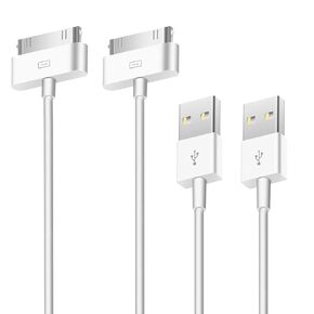 USB C to 30-Pin Charger Cable Cord for iPhone 4, Apple MFi Certified Next-Generation Data Cable and Charging Cord for iPhone 4/4s, 3G/3, iPad 3/2/1, iPod Classic iPod Touch/Nano(3.3Feet)