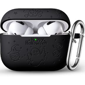 غطاء حافظة Odbeai for Airpods Pro الجيل الثاني / غطاء حافظة Airpod Pro، سيليكون منقوش على شكل زهرة بوهو متوافق مع حافظة Apple Airpods Pro، حافظة AirPod Pro 2 اللطيفة، حماية كاملة، LED أمامي مرئي in Kuwait