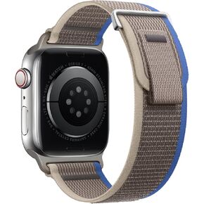 Eweison Sport Trail Loop Strap Compatible for Apple Watch Band 38mm 40mm 41mm 42mm 44mm 45mm 49mm for Women Men,Adjustable Breathable Nylon Braided Wristband for iWatch Series Ultra 9 8 7 6 5 4 3 2 1 SE