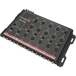 Stetsom STX 104 Crossover 5 Way Channels - معالج إشارة إخراج صوت السيارة الإلكتروني الرقمي 9V RMS in Kuwait