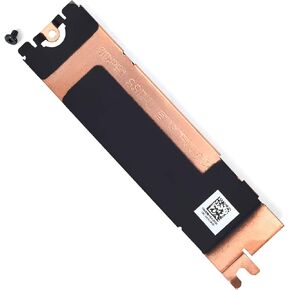 Slot 2 M.2 SSD Hard Drive Heatsink Cover with Thermal for Dell XPS 15 9520 9510 9500, Dell XPS 15 9520 9510 SSD Heatsink P/N: 04TW9C 4TW9C 3JJDG 03JJDG, for SSD-R