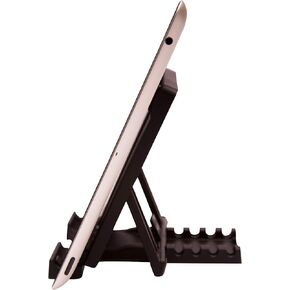 Ape Case (ACS711T) Foldable Desktop Tablet Holder Stand, Non-Slip Feet, 5 Angle View, for 7-11" iPads, Tablets and e-Readers, Black