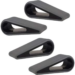 حامل كمبيوتر محمول من Yeebline، حامل إسفين قابل للإمالة من السيليكون المتين ومضاد للانزلاق للمكتب، حامل قابل للحمل وجيد التهوية وأقدام مرتفعة للوحة مفاتيح الكمبيوتر اللوحي (رمادي) in Kuwait