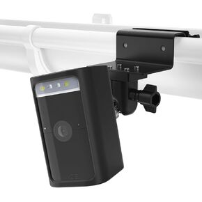 OkeMeeo Gutter Mount for Wyz Battery Cam Pro, No Drilling Easy Installation(Black, 1 Pack)