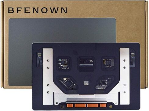 لوحة لوحة لوحة تحكم باللمس Bfenown لجهاز MacBook Pro Retina 13" A1706 A1708 (آخر 2016 / منتصف 2017) (رمادي اللون) in Saudi Arabia