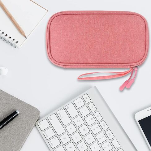 Lacdo USB Flash Drive Case Thumb Drive حامل منظم حقيبة تخزين الملحقات الإلكترونية المحمولة لسانديسك/SamData/Samsung USB Flash Drives Jump Drive Memory Stick، بطاقة SD، كابل، رمادي in Kuwait