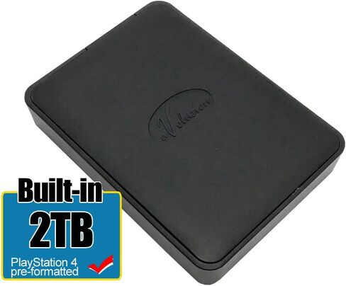 Avolusion 2TB USB 3.0 External Gaming Hard Drive (for PS4, Pre-Formatted) (HD250U3-X1-2TB) - 2 Year Warranty in Saudi Arabia