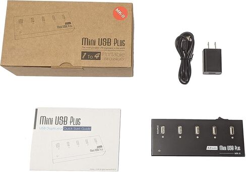 اي زدد دوب 1 الى 4 ميني USB بلس ام كيه II [نسخة تحديث 2020] - ناسخة فلاش USB مستقلة محمولة in Kuwait