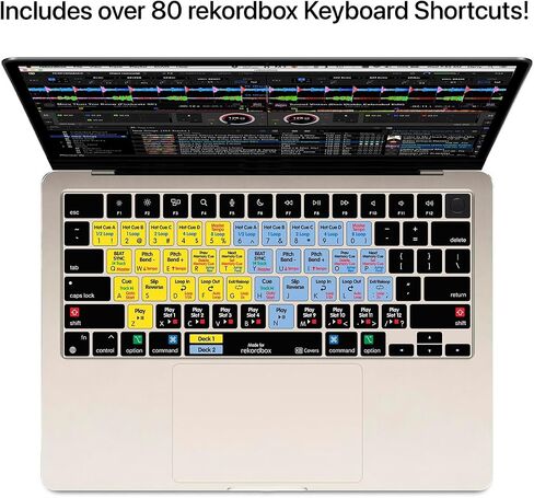 KB Covers Premium Rekordbox Keyboard Cover & Skin for MacBook Pro & Air in Kuwait