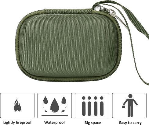 khanka Hard Travel Case Compatible with MakeID Label Maker Machine, Case Only (White) in Saudi Arabia