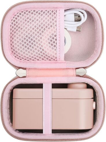 khanka Hard Travel Case Compatible with MakeID Label Maker Machine, Case Only (White) in Kuwait