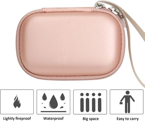 khanka Hard Travel Case Compatible with MakeID Label Maker Machine, Case Only (White) in Kuwait